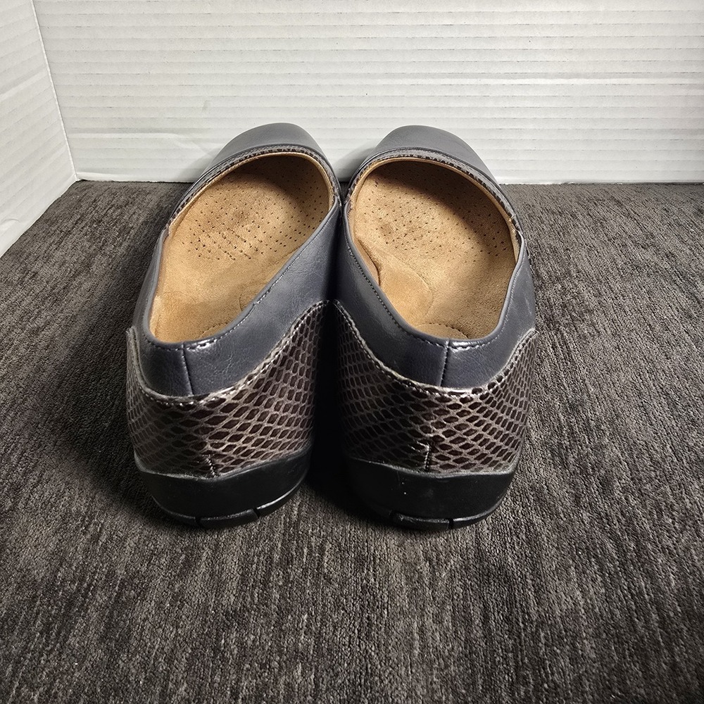 LifeStride Deja Vu Gray Ballet Flats Women Soft System Comfort insole Size 7.5W - Picture 5 of 7